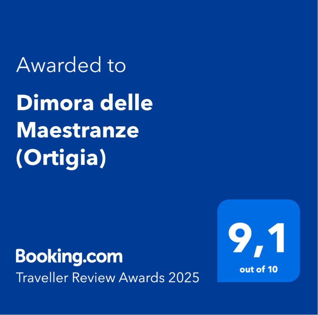 Dimora Delle Maestranze Διαμέρισμα Συρακούσες Εξωτερικό φωτογραφία